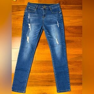 GALMINT DENIM SKINNY LEG JEANS